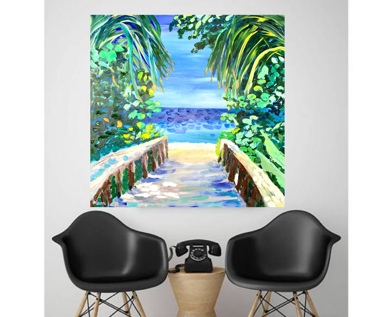 Beach print Florida beaches picture Tropical wall art abstract Etsy