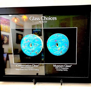 Museum Acrylic Glass  16x20 inches for Custom-Made Frame of Our Artwork in Shadow Box