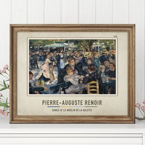 Dance At Le Moulin De La Galette - Pierre-Auguste Renoir | Pierre-Auguste Renoir Canvas Print | Pierre-Auguste Renoir Poster | Pierre  Decor
