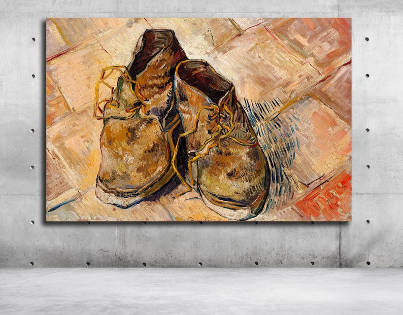 Shoes 1888 Vincent Van Gogh Vincent Van Gogh Canvas - Etsy