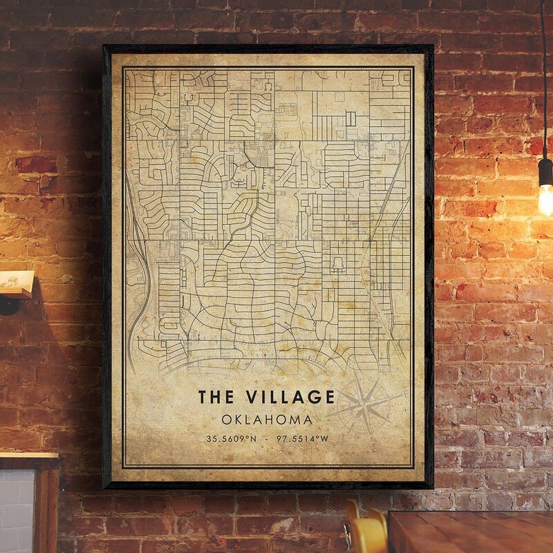 Oklahoma The Village Etsy Il Dt09 