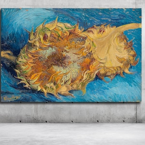 Sunflowers (1887) - Vincent Van Gogh | Vincent Van Gogh Canvas Print | Vincent Van Gogh Poster | Van Gogh Canvas Decor