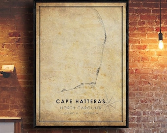 Cape Hatteras Art Print - Etsy