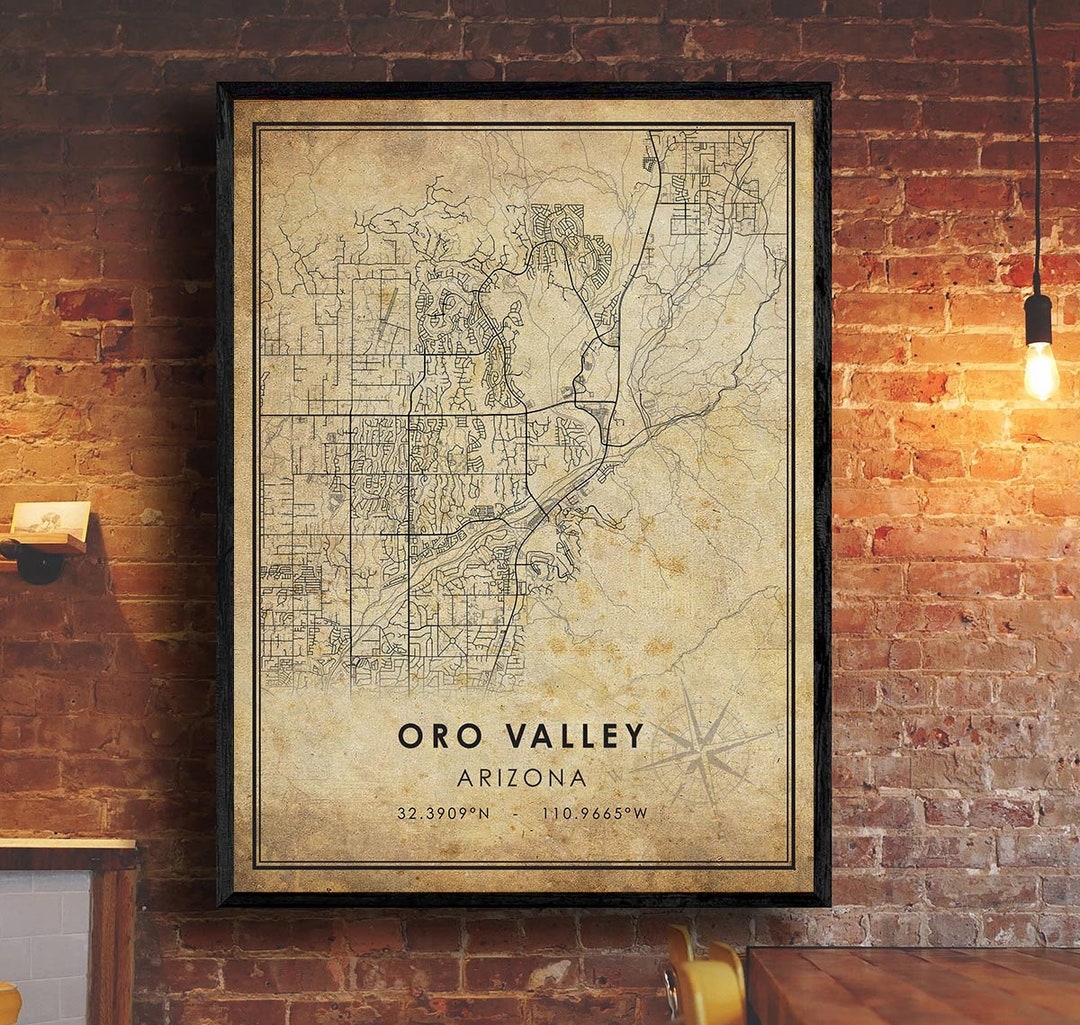 Map Of Oro Valley