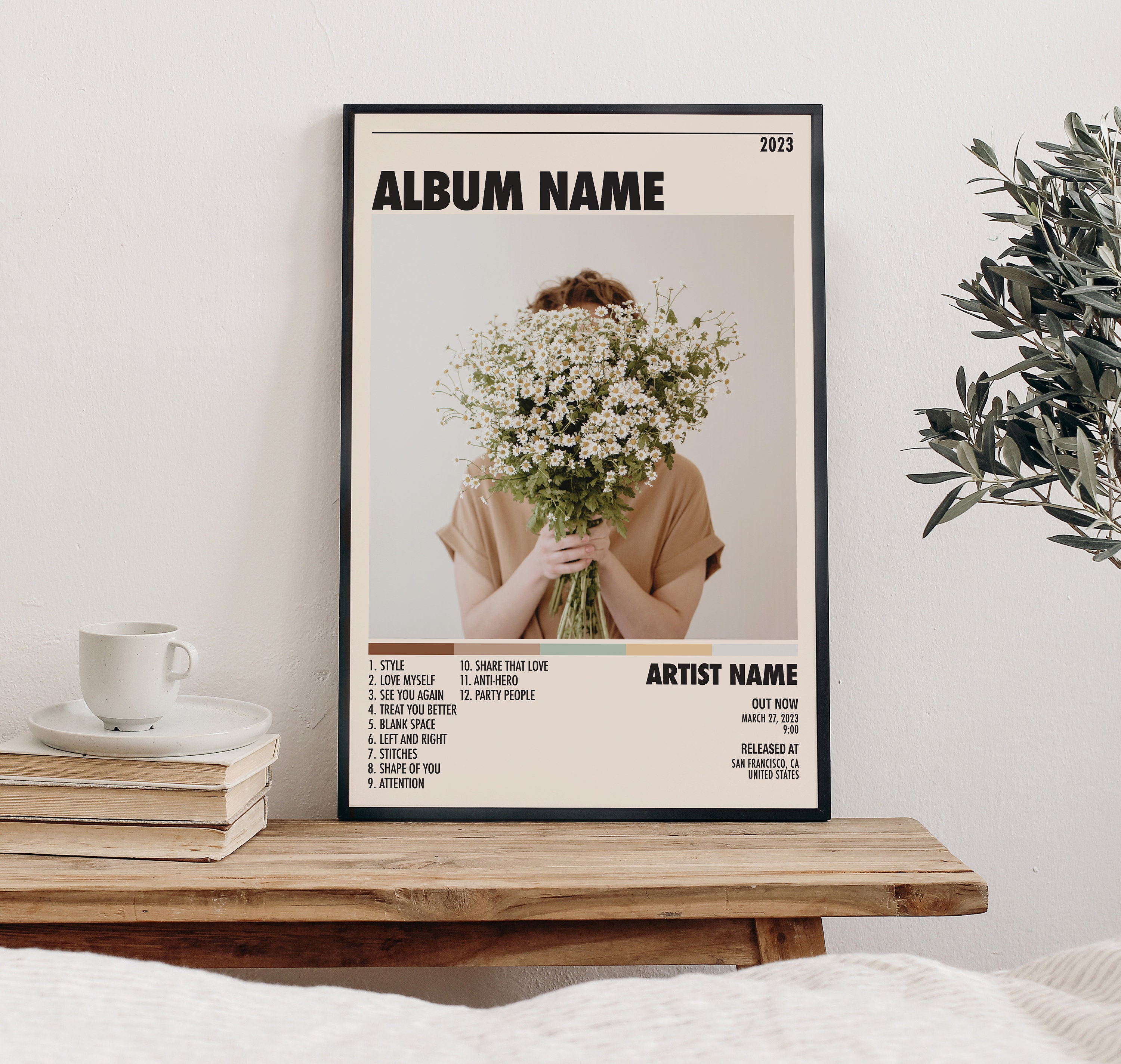 Discover Custom Music Album Poster | Personalized Poster