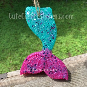 Mermaid Tail Car Freshies, Air Freshener, Car Scent, Car Candle, Mermaid Freshener, Freshy