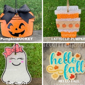 Halloween Car Freshies, Freshies, Freshy, Air Freshener Car Scents, Fall Freshies