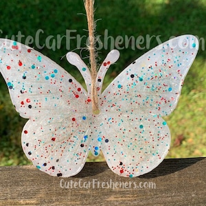 Butterfly Freshie, Air Freshener, Car Freshie, Car Scents, Truck Freshener, Butterfly Car Accessories