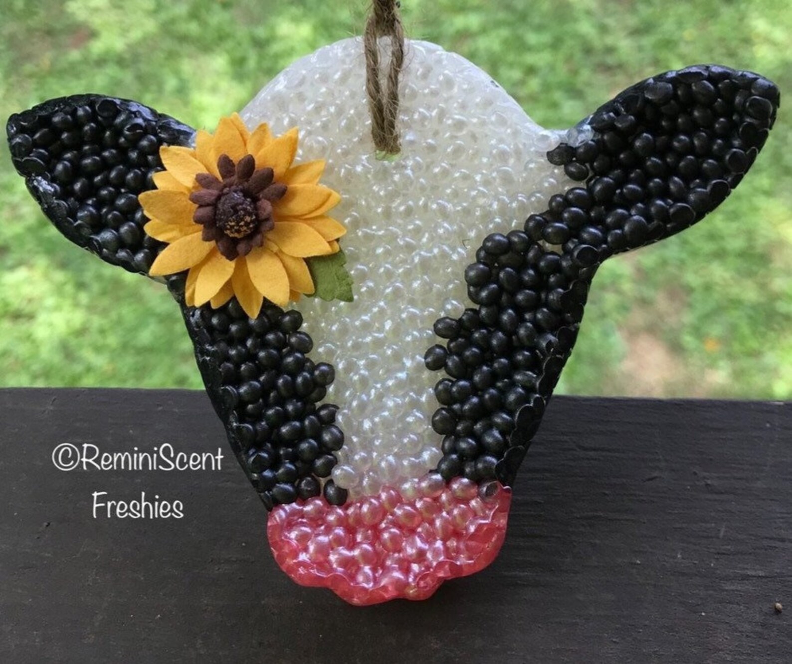 Cow car freshener cow freshie cow air freshener freshies Etsy