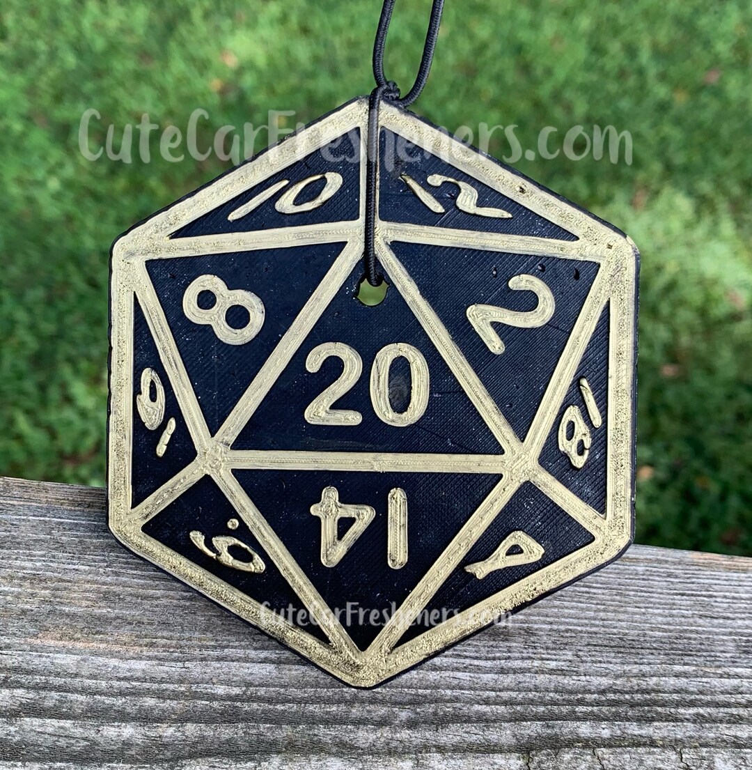DND Dice Freshies Air Freshener Car Accessories Smellies Etsy