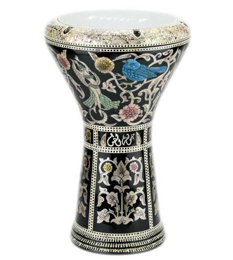 19 inches Drum Darbuka tabla doumbek mother of pearl Gawharet Etsy