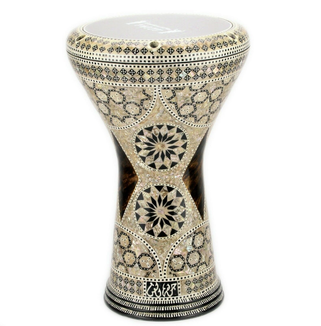06m 17 Inches Drum Darbuka Tabla Doumbek Mother of Pearl Etsy