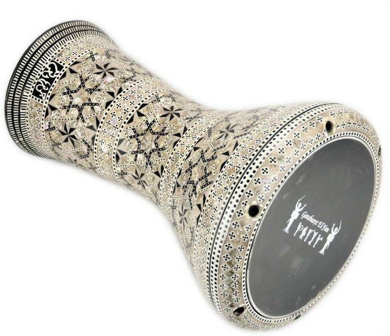 17 inches M09 Drum Darbuka tabla doumbek mother of pearl Etsy