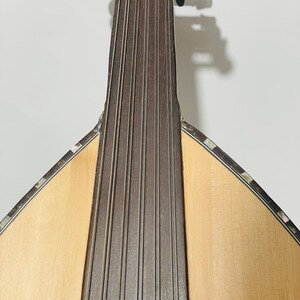 M22 Egyptisch-Arabisch blauw parelmoer OUD Klassieke geavanceerde/professionele UD met gratis harde etui/gewatteerde tas/2 plectrum afbeelding 4