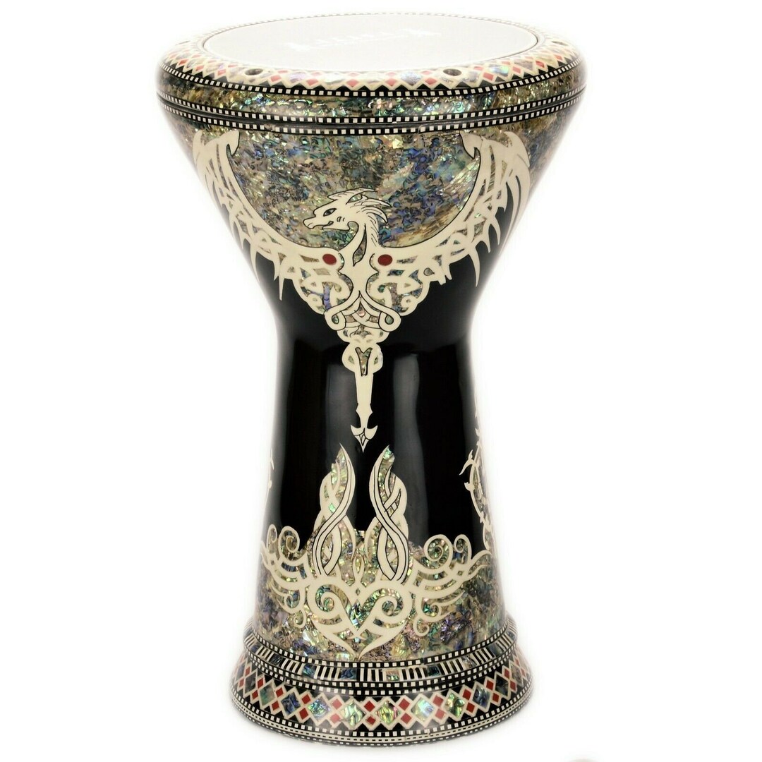 19 Inches M50 Drum Darbuka Tabla Doumbek Blue Mother of Pearl Gawharet