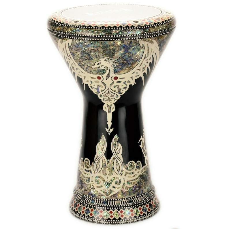 19 Inches M50 Drum Darbuka Tabla Doumbek Blue Mother of Pearl Etsy