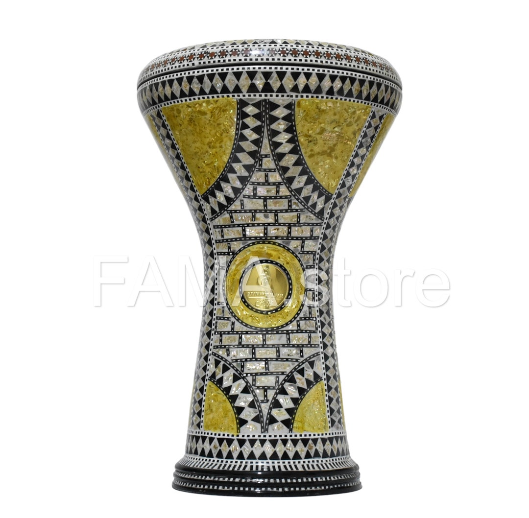 17 Inches M24 Drum Darbuka Tabla Doumbek Mother of Pearl Gawharet El