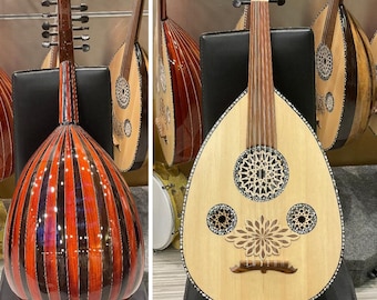 10m Egyptian Arabic luxe OUD Classic advanced/professional UD strings Instrument with padded bag
