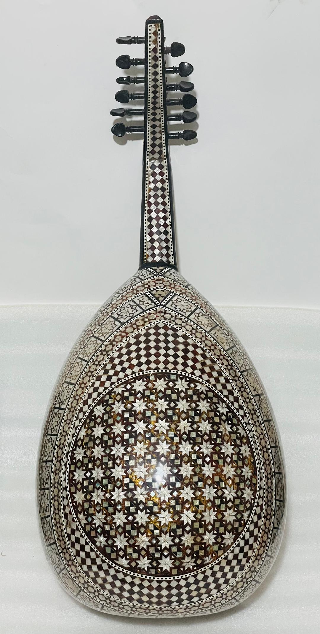M23 Egyptian Arabic Pearl OUD Musical Instrument Classic Advanced ...