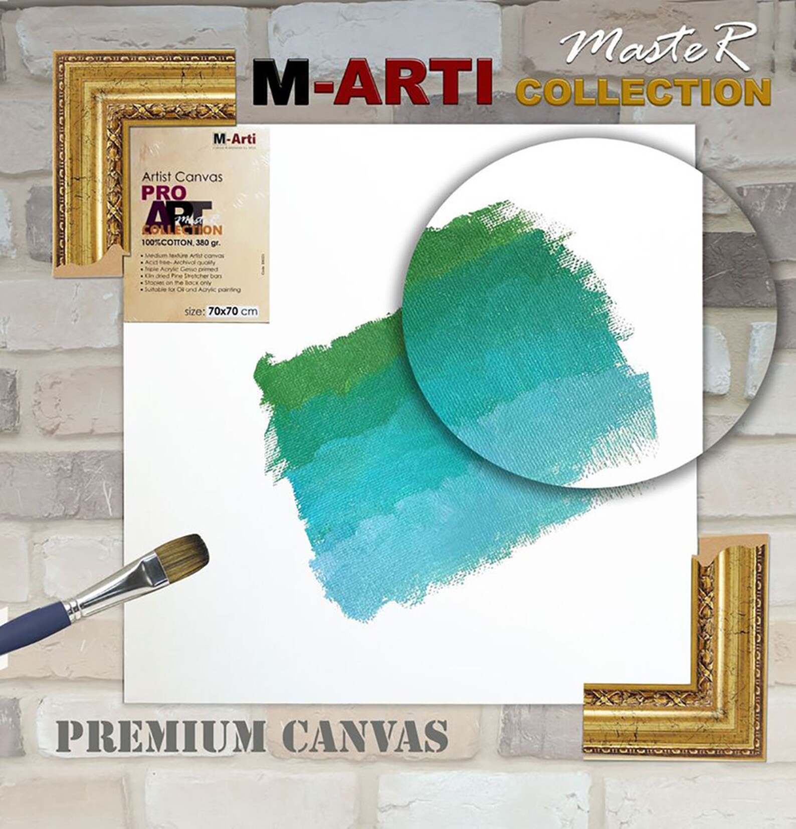 Stretched Canvases 40x50cm/16x20380 gsm100 cotton Etsy