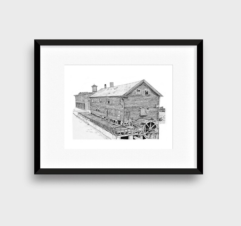 Greenville South Carolina Carriage Factory Textile Mill Pen Etsy