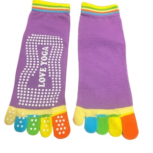Grip Toe Socks Thank You Gift | Yoga Socks Pack | Small Business Freebie | Boutique Order Insert | Self Care Gift | Individually Packaged