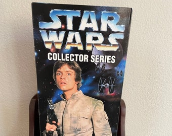 Vintage Luke Skywalker Collector Series Action Figure in Bespin Fatigues, New in Box, 12" Tall, Kenner 1996