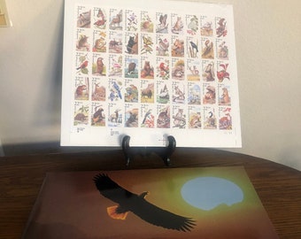 Wildlife America Collection of U.S. Commemorative Stamps, Mint Set, Product 827, One Pane of 50 Stamps