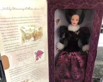 Special Edition Hallmark Holiday Traditions Barbie, Holiday Homecoming Collection Series, 1996, Mattel