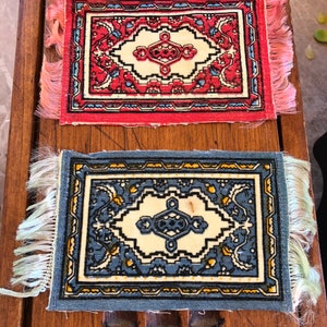 Vintage Miniature Dollhouse Rugs