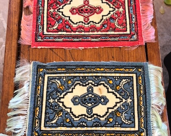 Vintage Miniature Dollhouse Rugs