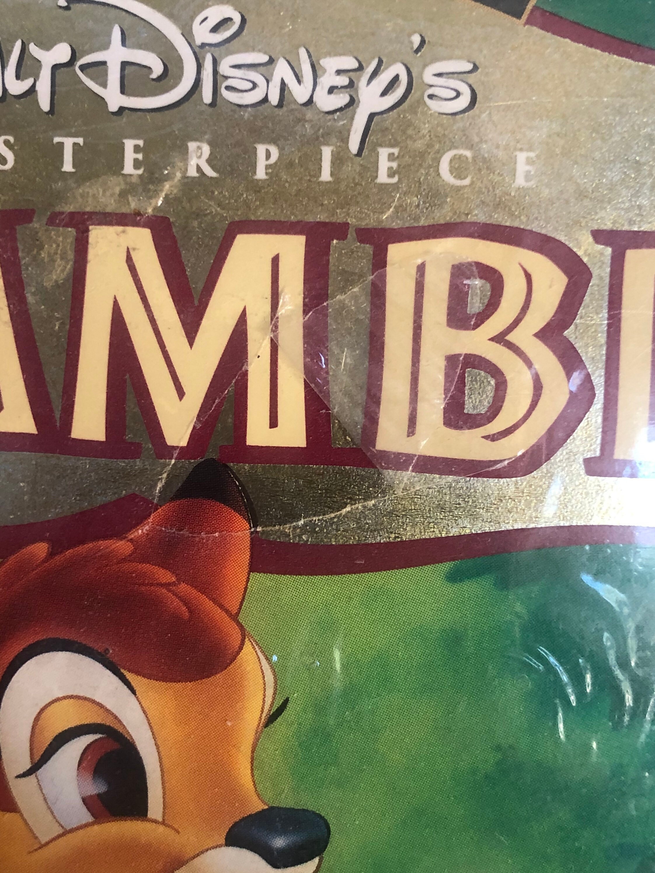 Vintage Bambi Movie, Fully Restored, Limited Edition 55th