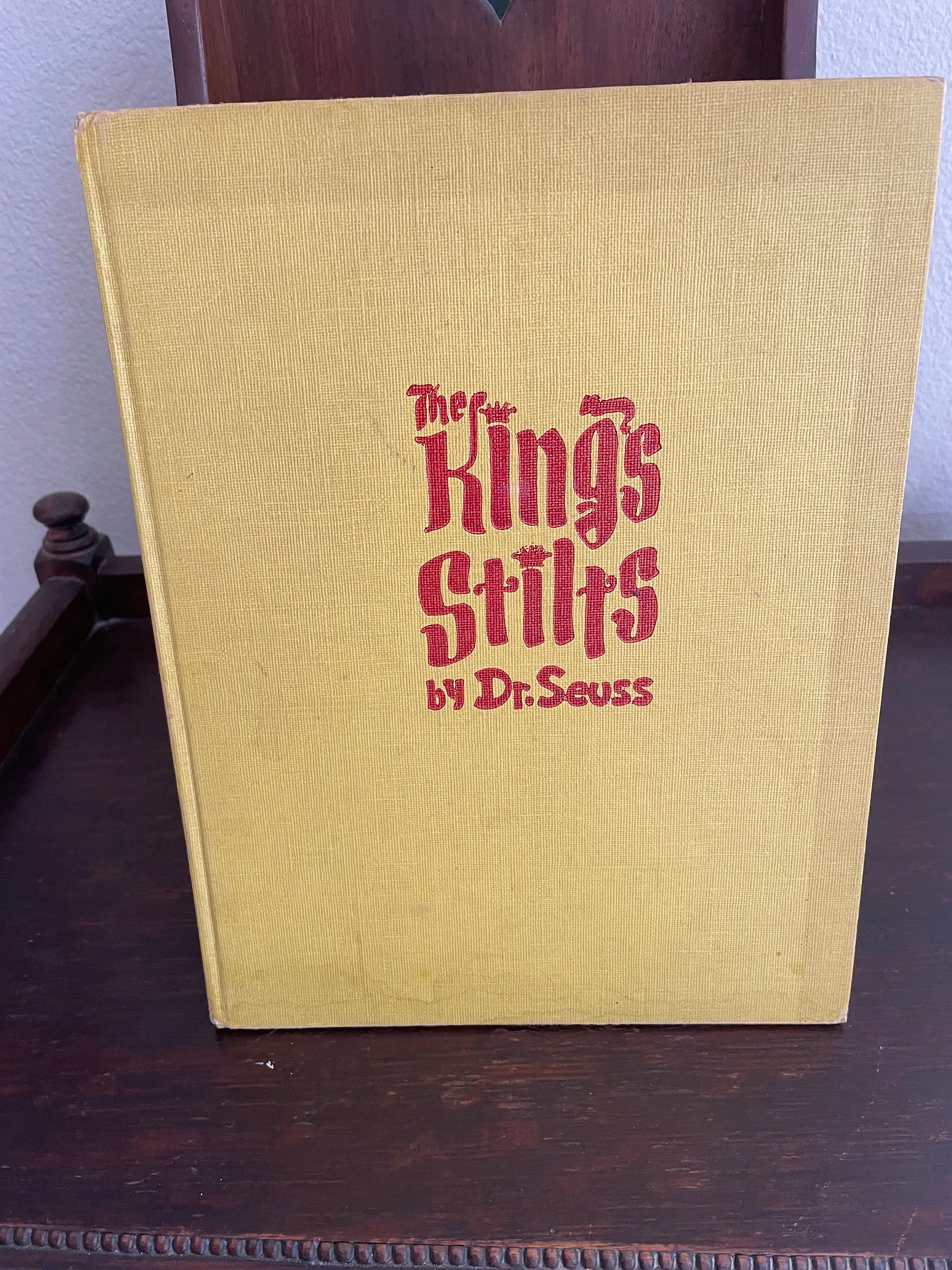 King of Vintage4冊セット Vintage the King's Stilts Book by Dr Seuss, Copyright 1939 - Etsy