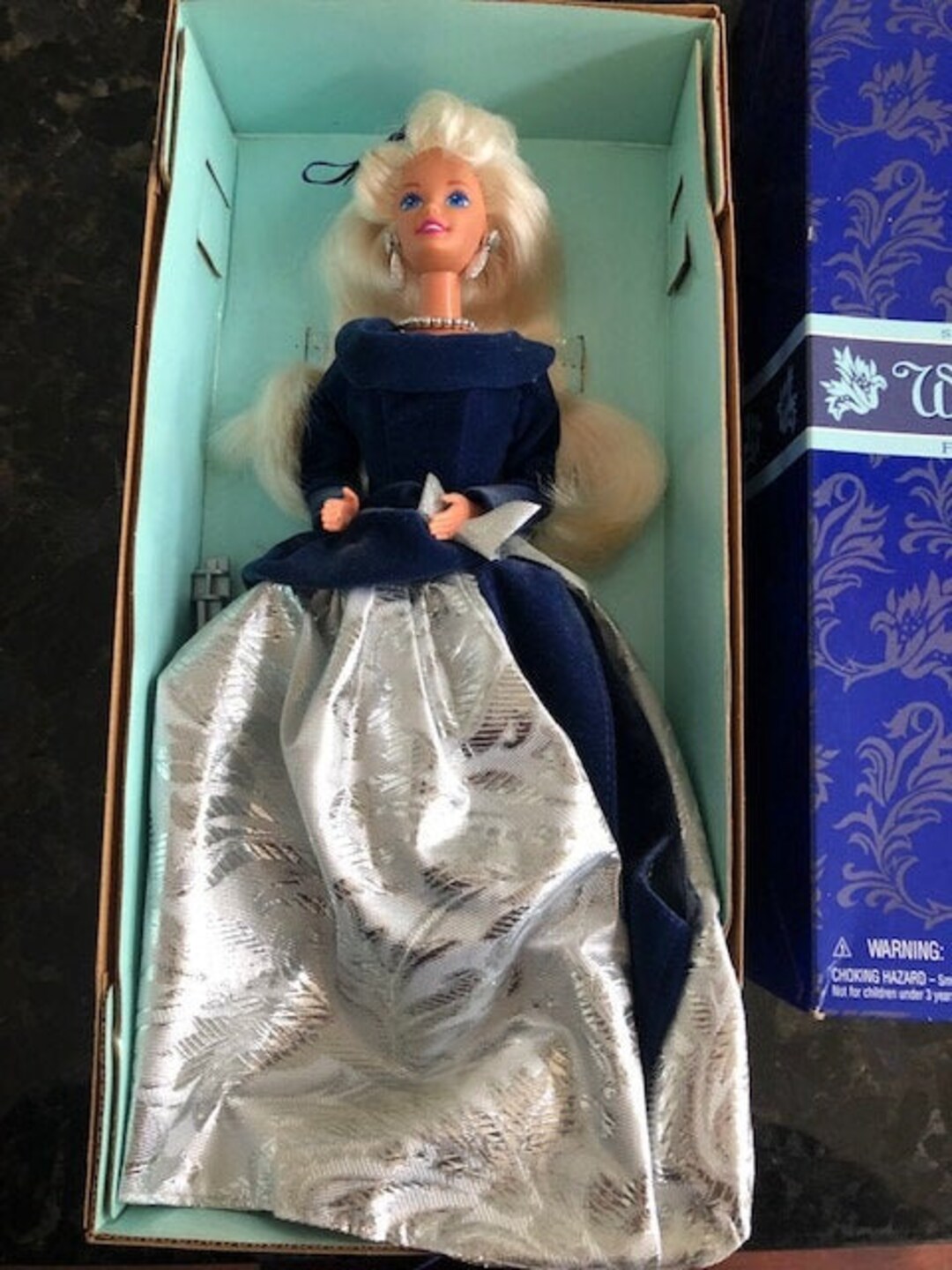Vintage Winter Velvet Barbie, an Avon Exclusive, Special Edition, First in a Series, 1995