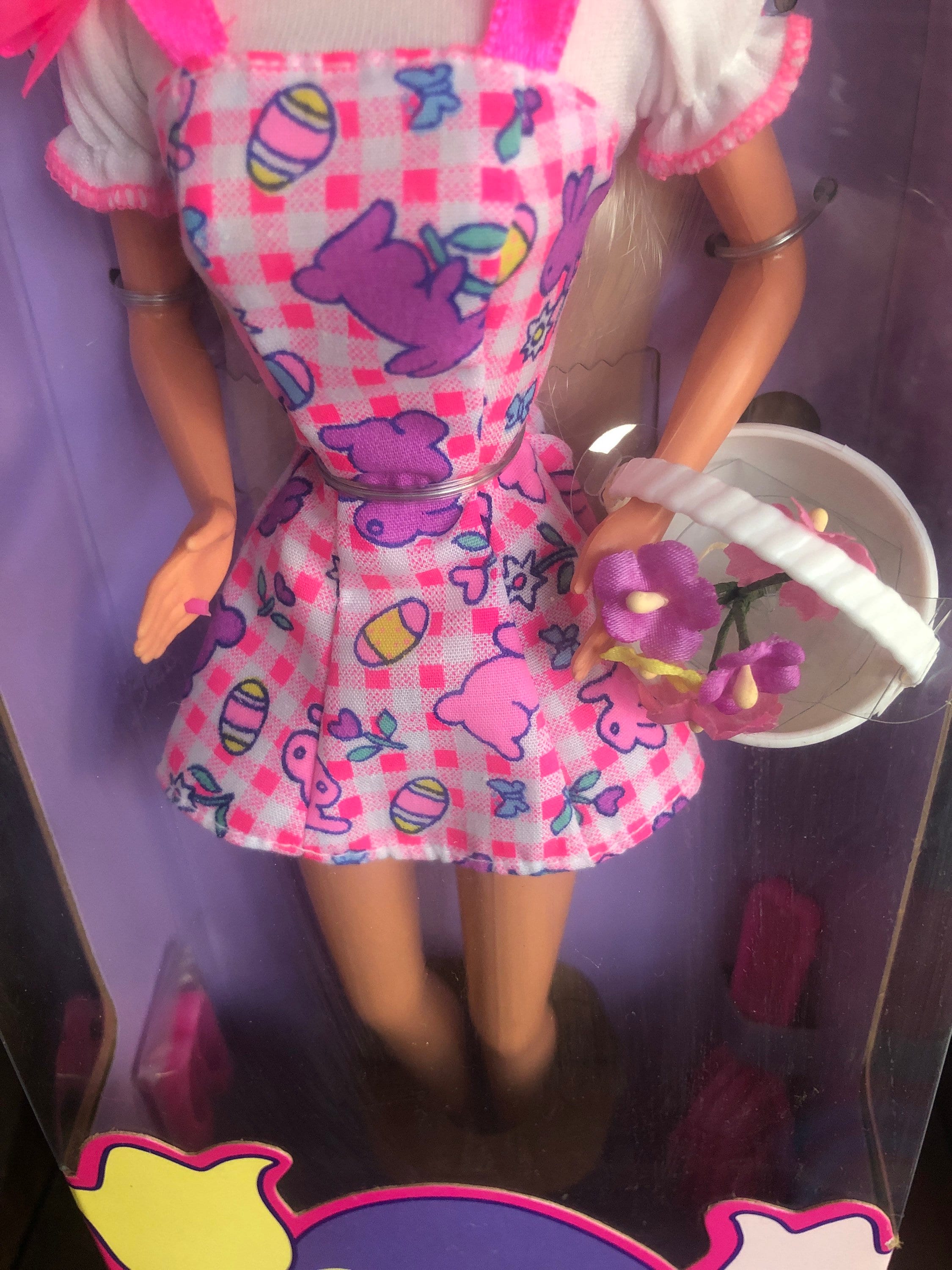 Vintage Easter Barbie, Special Edition, 1996, Never Removed From