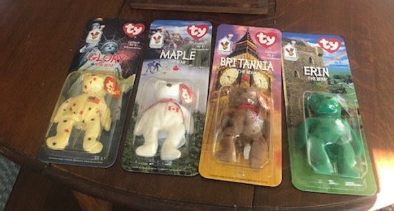 1999 mcdonalds best sale beanie babies set