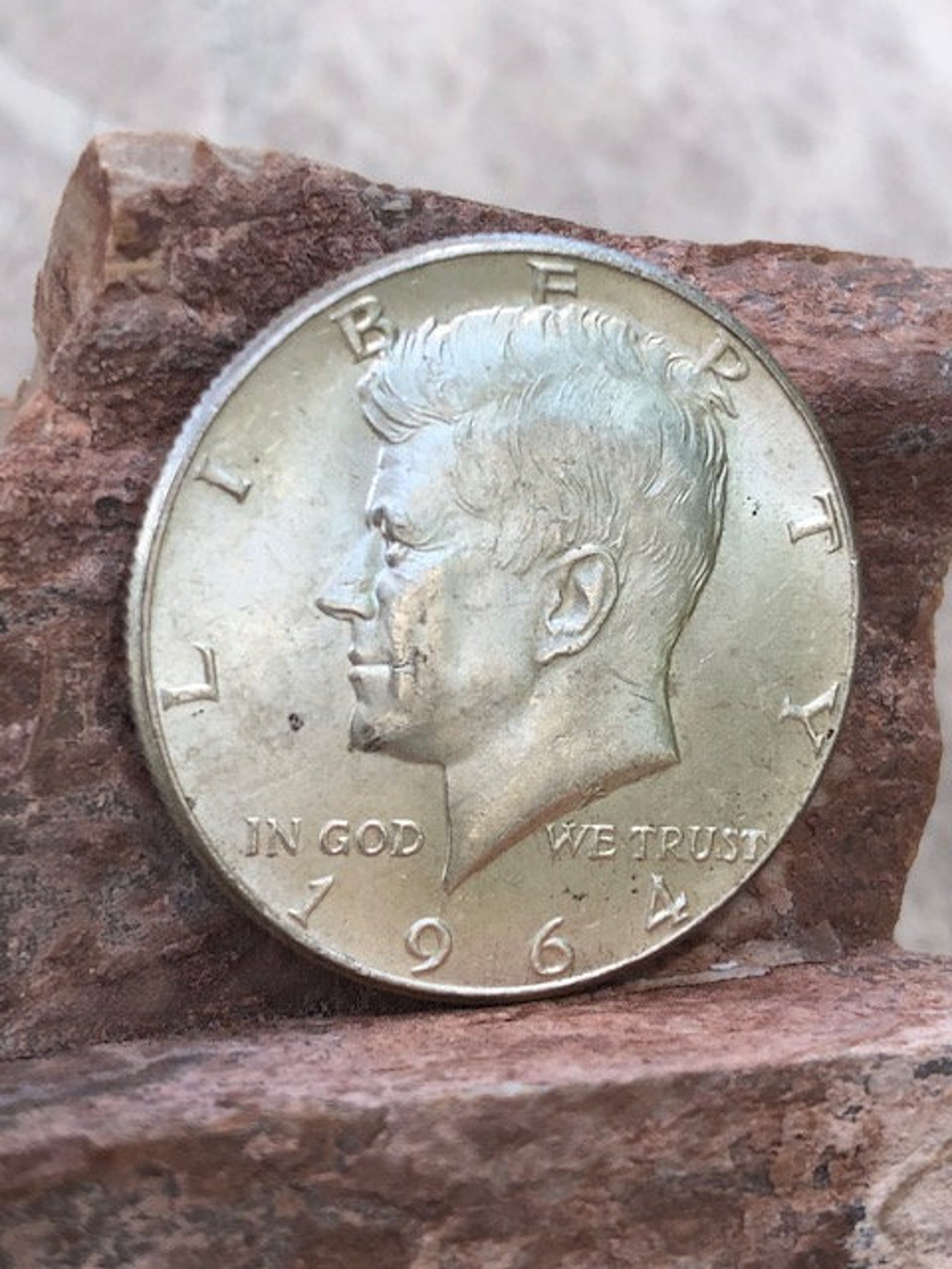 Genuine 1964 Kennedy Half Dollar Silver Fifty Cent Piece Etsy Genuine 1964 Kennedy Half Dollar Silver Fifty Cent Piece Etsy
