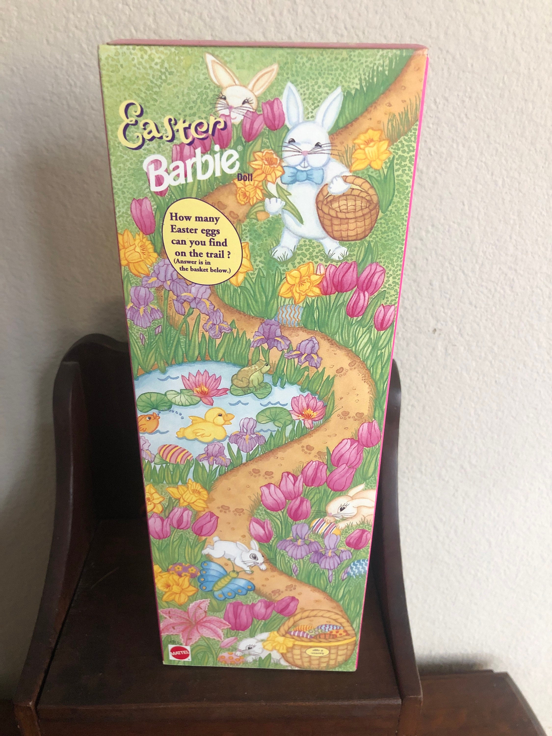 Vintage Easter Barbie, Special Edition, 1996, Never Removed