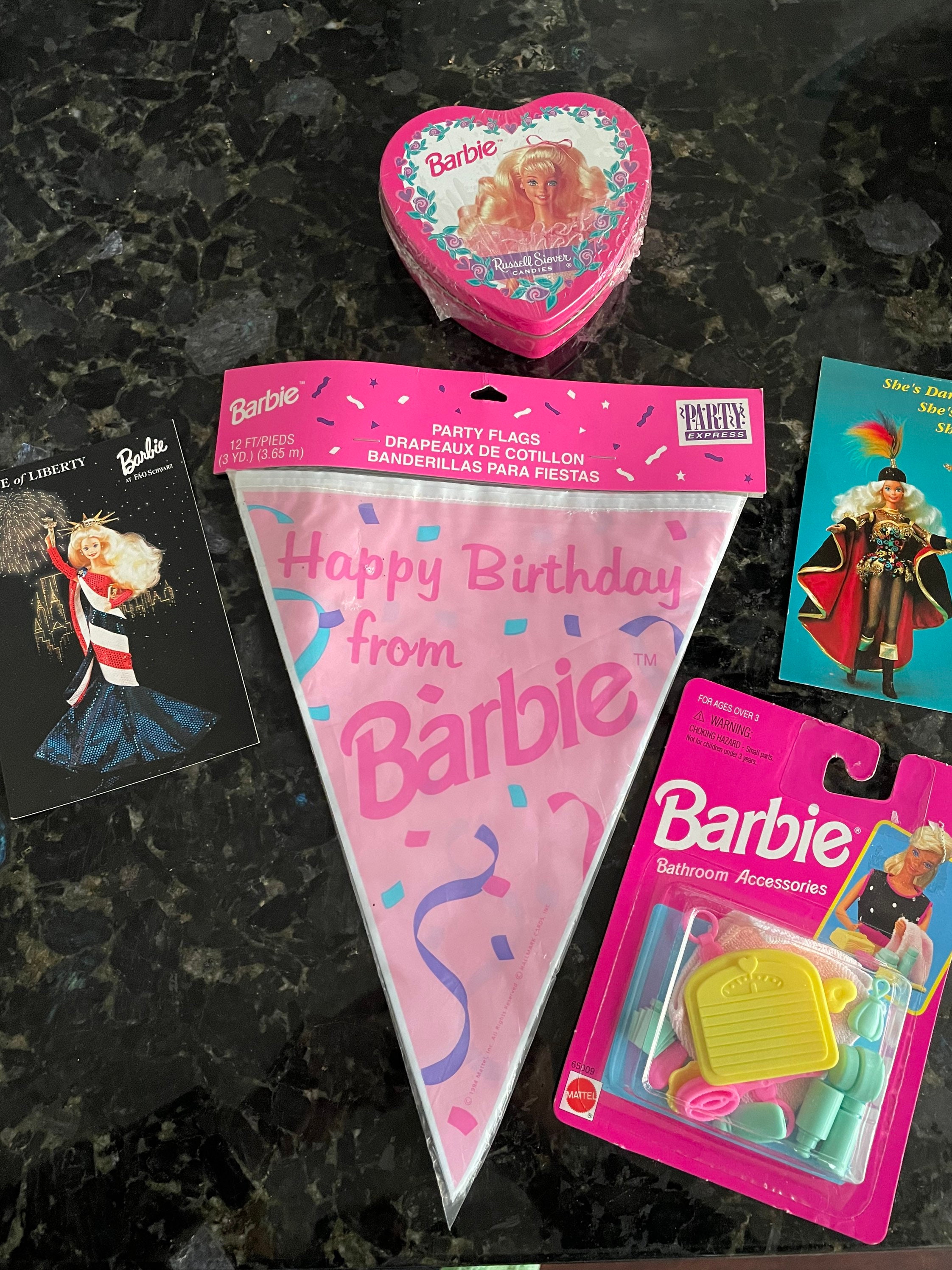 Vintage 1990's Mattel Barbie Happy Birthday Collection, Russell