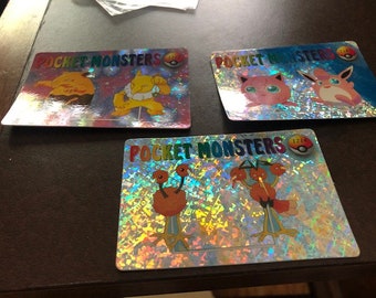 ポケモン POCKET MONSTERS ステッカーシート 1996 il_340x270.2478148553_5go3.jpg