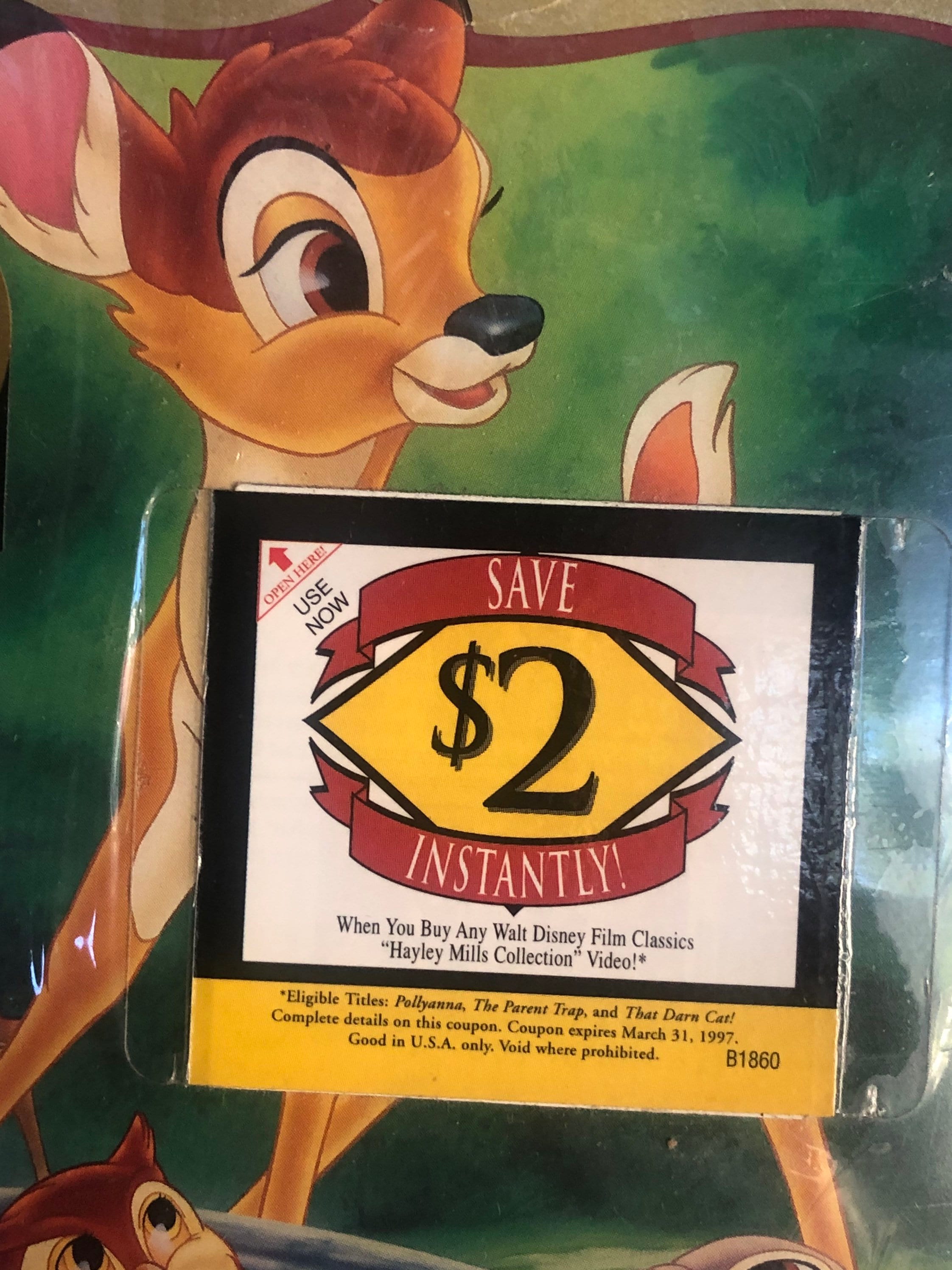 Vintage Bambi Movie, Fully Restored, Limited Edition 55th