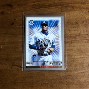 2000 Topps 1997 MVP Ken Griffey Jr. Baseball Card, Seattle Mariners, Card 475
