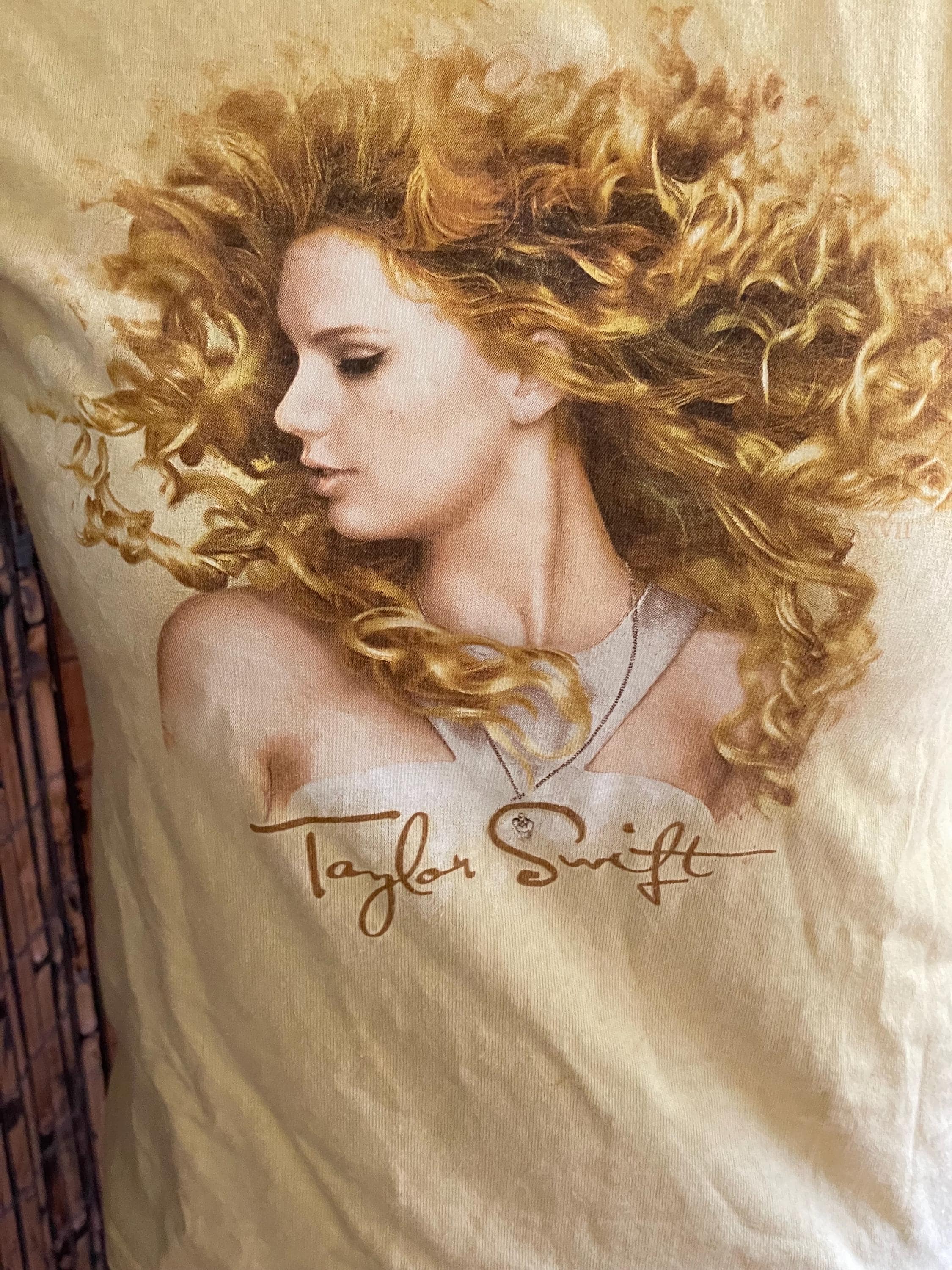 Vintage Year 2,000 Taylor Swift Fearless Tour Child's Medium T