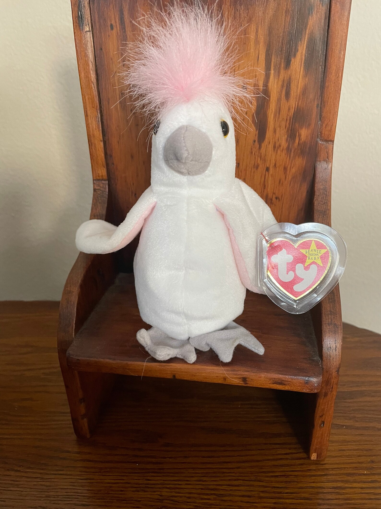 Vintage 1997 Ty Beanie Baby Kuku the Cockatoo Etsy