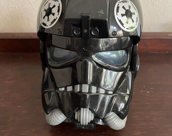 Vintage 1990's Star Wars Transforming Action Set Tie Fighter Micro Machines Head-Incomplete