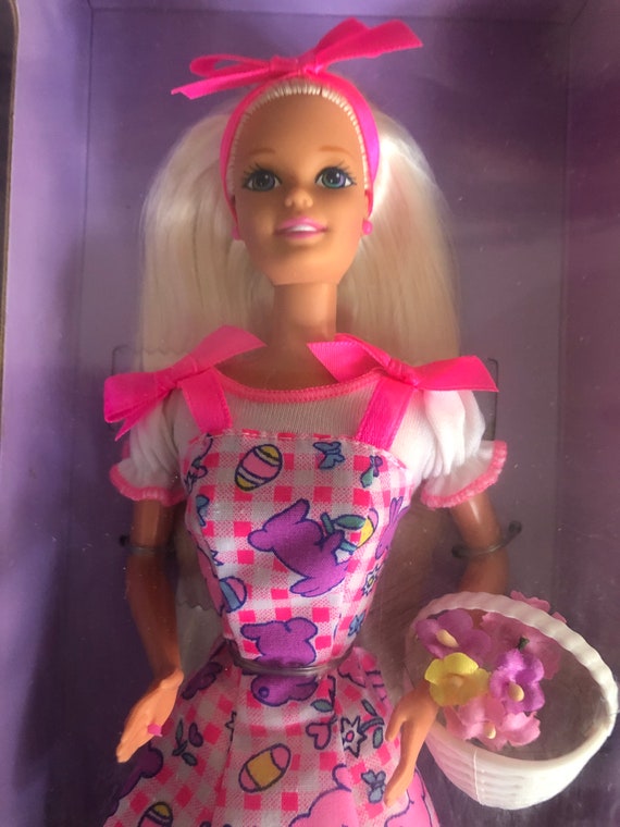 Vintage Easter Barbie, Special Edition, 1996, Never Removed From Box - Etsy Vintage Easter Barbie, Special Edition, 1996, Never Removed From Box - Etsy