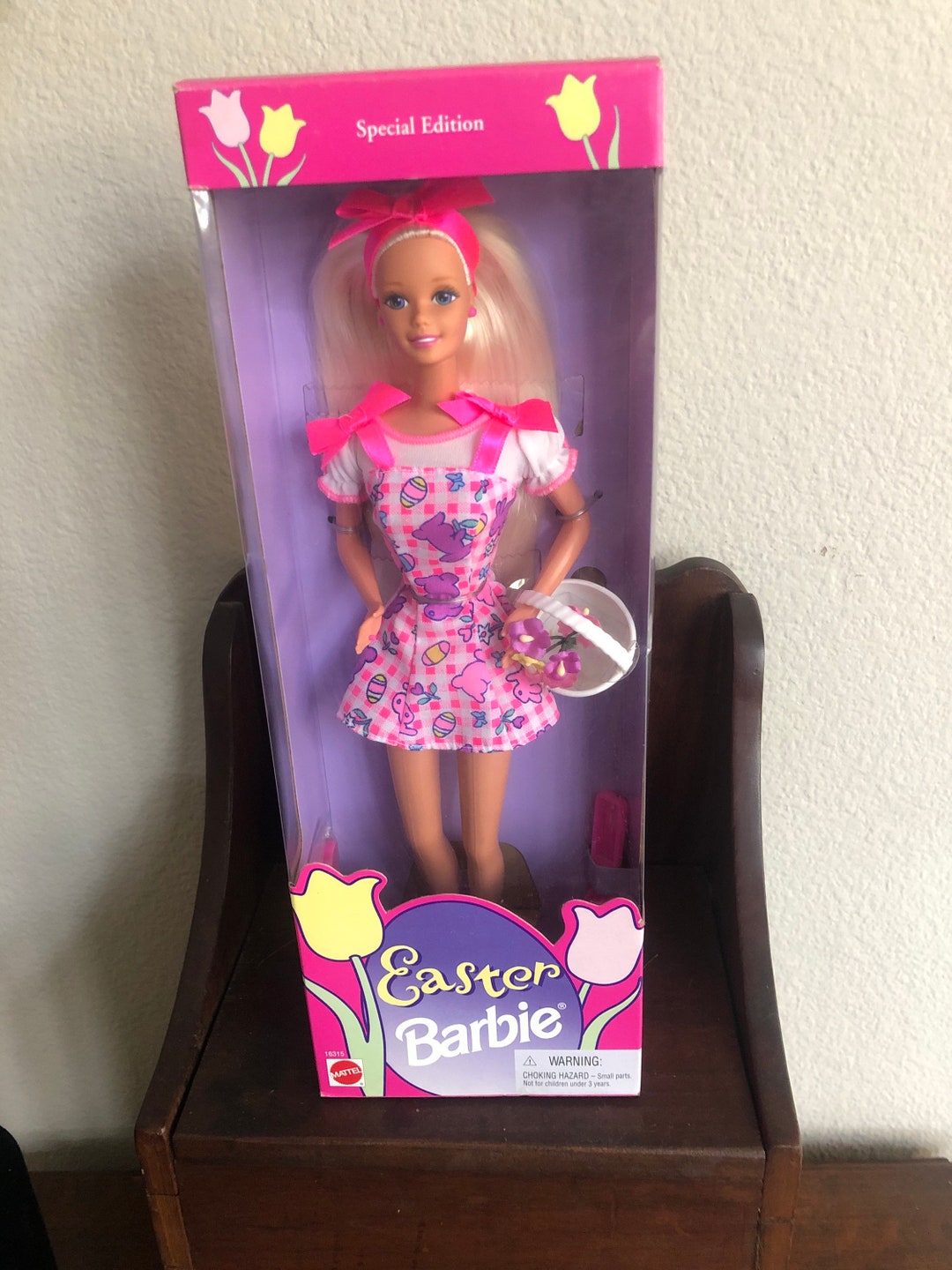 Vintage Easter Barbie, Special Edition, 1996, Never Removed From Box - Etsy Vintage Easter Barbie, Special Edition, 1996, Never Removed From Box - Etsy