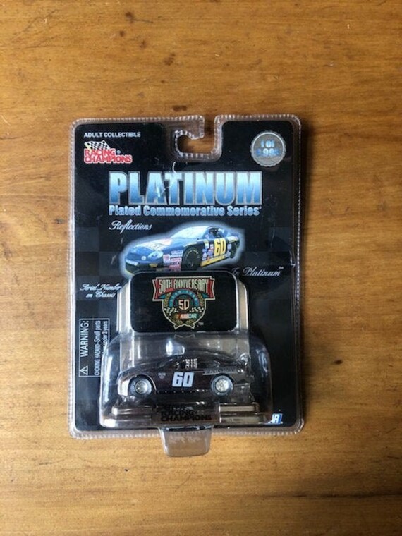 Vintage Racing Champions Platinum Plated Commemorative Series Etsy