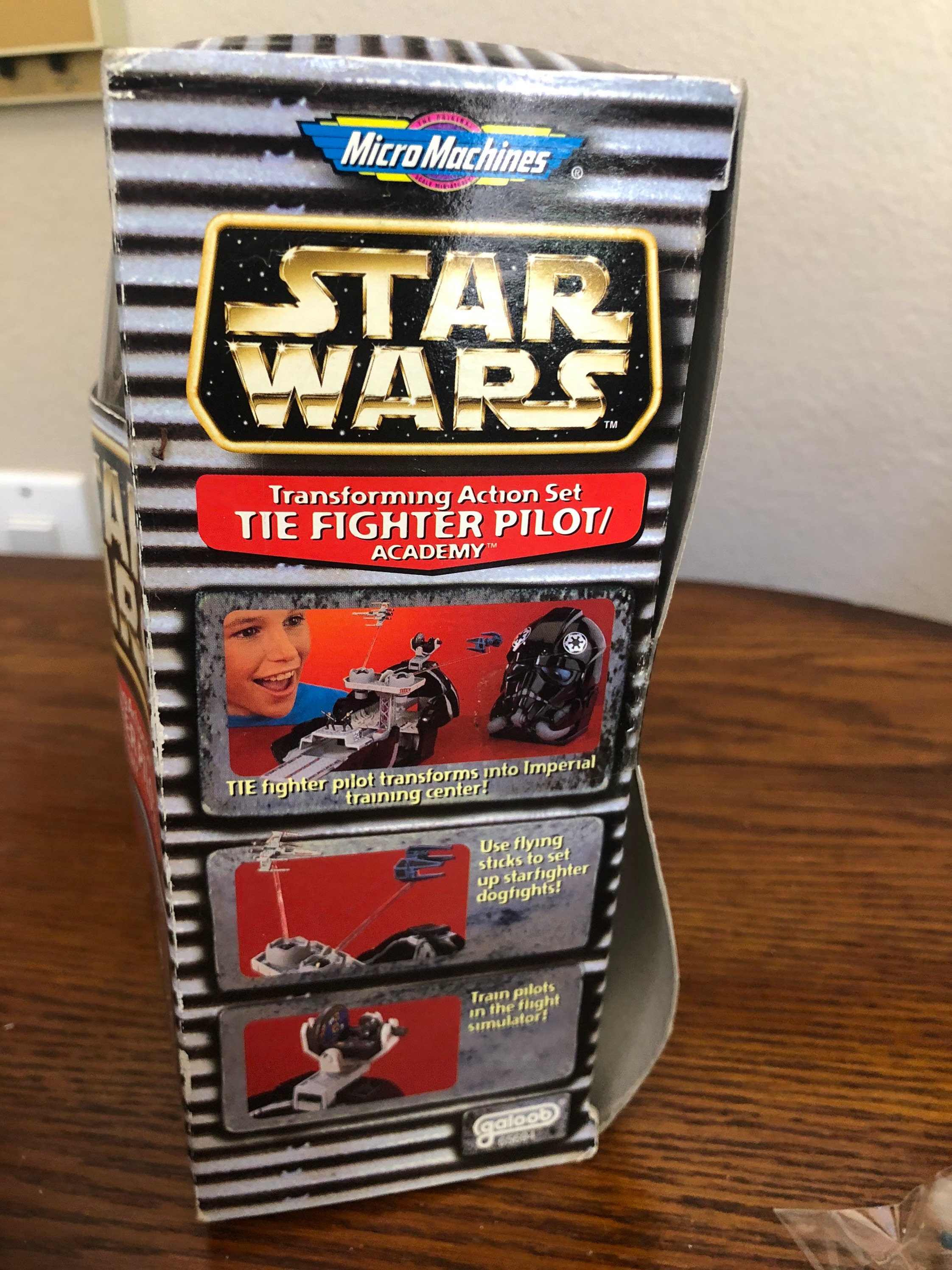 Vintage 1990's Star Wars Transforming Action Set Tie Fighter Pilot
