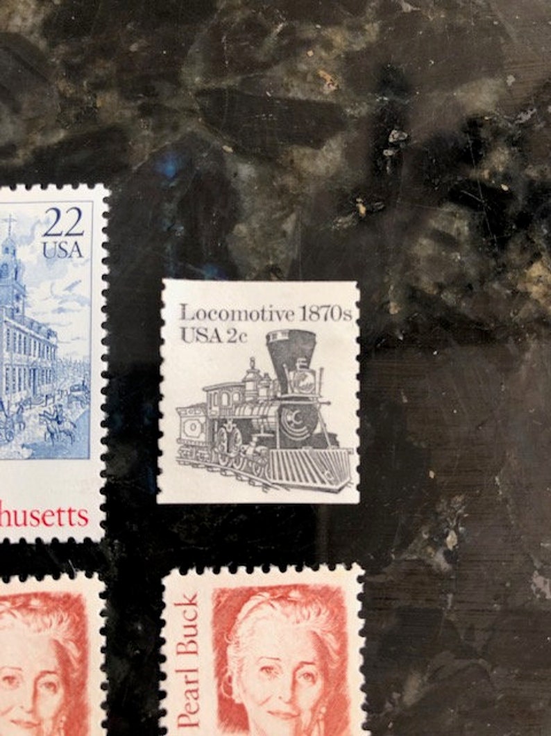 10 Collectible U.S. Postage Stamps Pearl Buck 5 cent Etsy